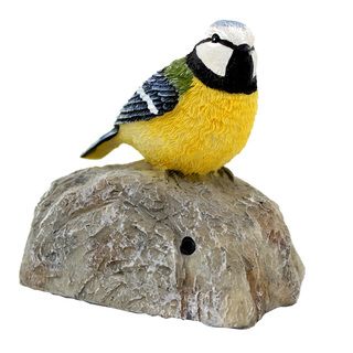 Battery Operated Chirping Yellow Bird with Sensor