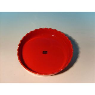 30 cm rouge cerise   Matériau : grès, Forme : ronde, Diamètre : 30