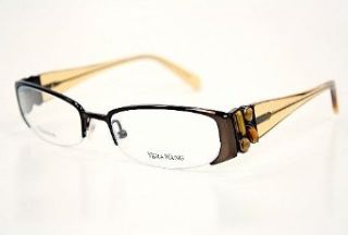 Vera Wang V 032 Eyeglasses V032 BR Titanium Brown Optical