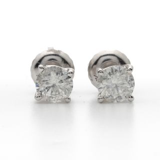 14k Gold 1 to 3ct TDW Clarity enhanced Diamond Earrings (I J, I2 I3