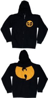 Wu Tang Clan   Emblem Hoodie Sweatshirt: Clothing