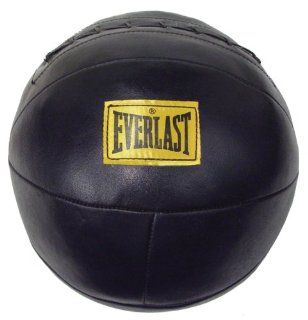 Everlast 6502 Leather Medicine Ball (8 9 lbs.) Sports