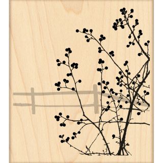 Penny Black Rubber Stamp   Berry Red, Snow White Today $11.79
