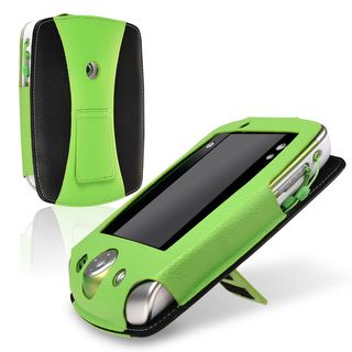 Green/ Black Leather Case compatible with LeapFrog LeapPad 2