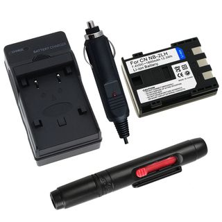 Li ion Battery/ Charger for Canon NB 2LH/ Rebel XT/ 350D