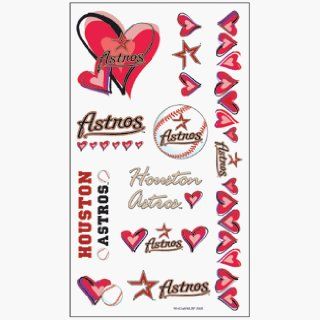 Houston Astros Tattoo Sheet **: Sports & Outdoors