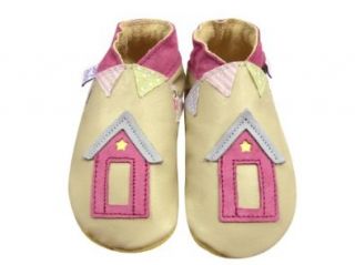 Roots Gorgeous Leather Beach Hut Baby Shoes Size 6 12 Mths Shoes