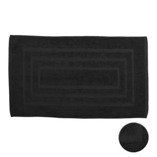 tapis de bain réglisse 50x85 cm   100 % coton   Forme : Rectangulaire