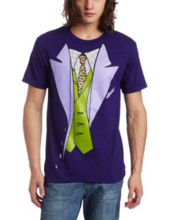 Bioworld Mens Dark Night Joker Tuxedo Tee Clothing