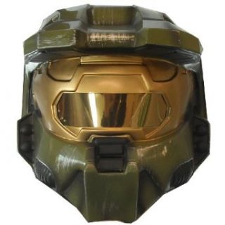 Halo 3 Master Chief 2 piece Vacuform Mask Adult Clothing