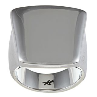 Kenneth Cole Silvertone Square Ring