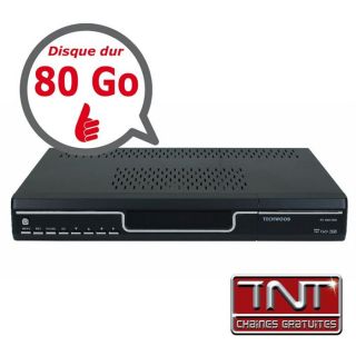 TECHWOOD RT 1080 HDB   Achat / Vente RECEPTEUR TV TNT TECHWOOD
