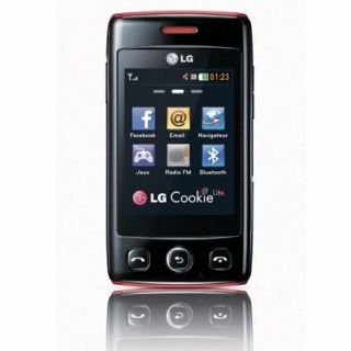 LG T300 Noir et Rouge   Achat / Vente TELEPHONE PORTABLE LG T300 Noir