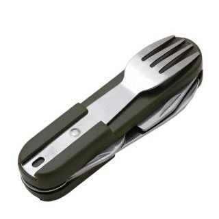 Folding Multifunctional Camping Tools with Fork Knife