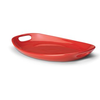 Rachael Ray Serveware Red 15 inch Oval Platter