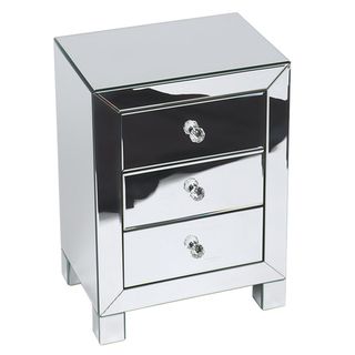 Ave Six Reflections 3 drawer Accent Table