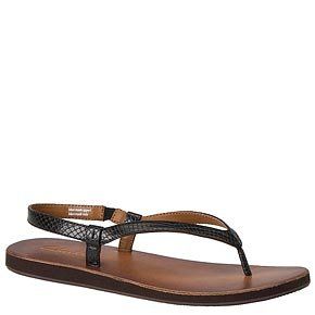 Clarks Spa Night Thong Sandals (5, Black) Shoes