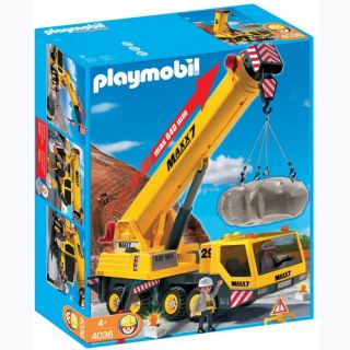 Playmobil Grue mobile géante   Achat / Vente VEHICULE ENFANT