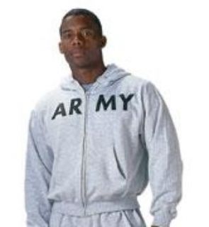 G.I. Type Physical Training Zipper Sweatshirt Clothing