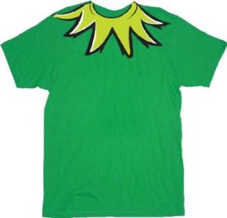 The Muppets Kermit the Frog Costume Green Adult T shirt