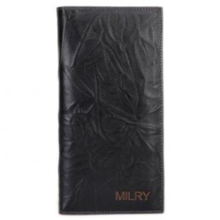 Milry Mens Extra Capacity Bifold Top grade Leather Wallet
