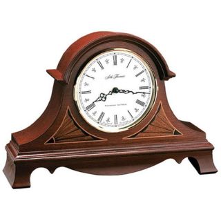 Seth Thomas Emperor Cherry Hardwood Chime Quartz Mantel Clock