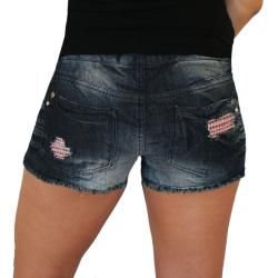 Celebrity Pink Jeans Rhinestone Denim Shorts