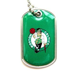 Boston Celtics Dog Tag Necklace