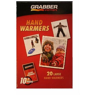 Grabber Large 10 hour Hand Warmers (Box of 20)