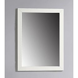 Windham 22x30 inch White Bath Vanity Decor Mirror
