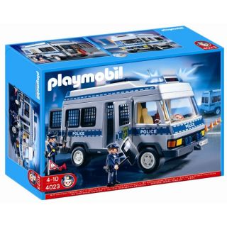 Playmobil Fourgon Equipé Et Policiers   Achat / Vente UNIVERS