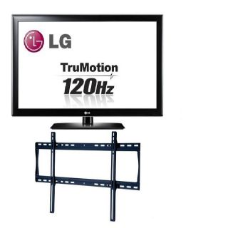 LG 55LK520 55 inch 1080p 120Hz LCD TV with Flat Wall Mount