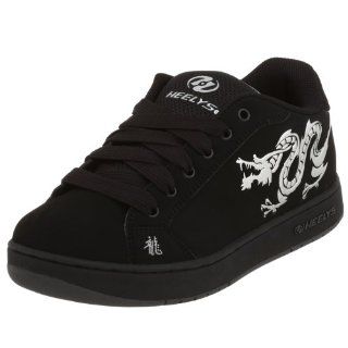  Heelys Mens Dragon Skate Shoe,Black/Charcoal/Silver,7 M: Shoes