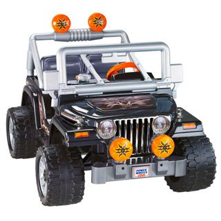 Fisher Price Power Wheels Tough Talking Jeep Ride on
