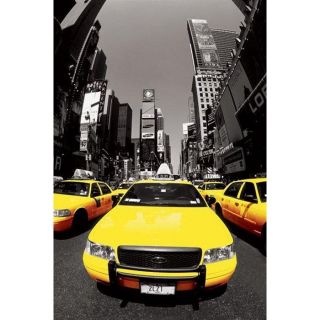 Affiche taxi jaune de New York (Maxi 61 x 91.5cm)   Achat / Vente