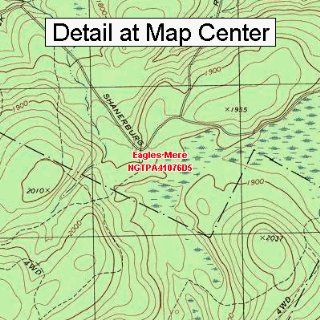 USGS Topographic Quadrangle Map   Eagles Mere