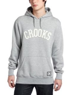 Crooks & Castles Mens Crooks Block Knit Hood Pullover