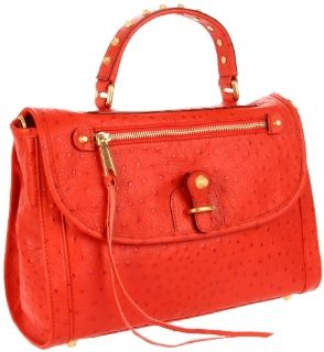 com Rebecca Minkoff The chance Shoulder Bag,Persimmon,One Size Shoes