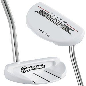 TaylorMade White Smoke MC 72 Putter (33 inch, Steel, Left