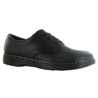 Dr.Martens Andre Black Noir Leather Mens Shoes: Shoes