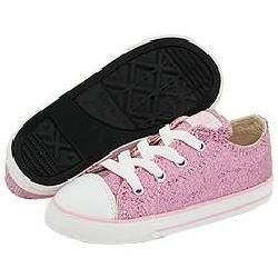 Converse Kids All Star Sparkle Ox (Infant/Toddler) Pink Athletic