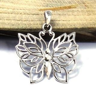 Pretty Wild Butterfly Detailed .925 Silver Pendants (Thailand