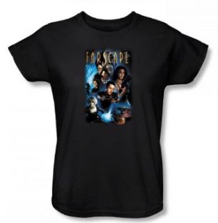 Farscape   Comic Cover Womens T Shirt In Black Clothing