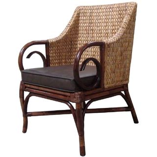 Rattan Living Brown Occasional Chair