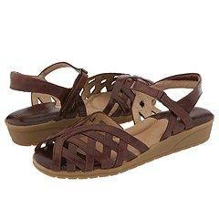 BeautiFeel Peru Brown Washed Leather Sandals   Size 6 6.5 M