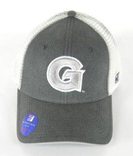 Georgetown Hoyas Gray and Mesh Stretch Fit Hat Cap Sports