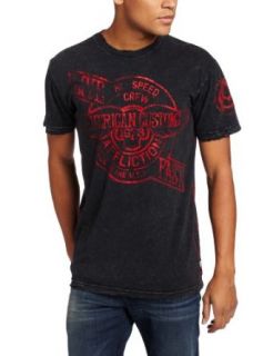 Affliction Mens Speed Crew Clothing