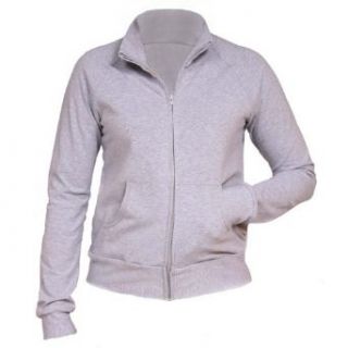 Solid Heather Gray Spandex Practice Jacket for Women and