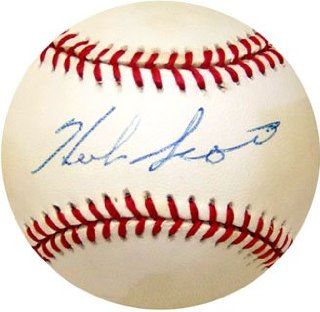 Herb Score Autographed Baseball