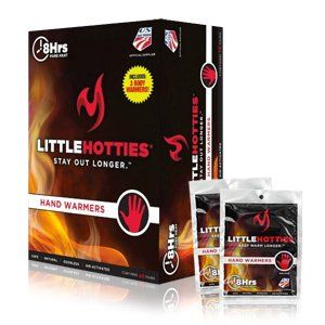 Little Hotties Hand Warmers 40 Pairs with 3 Body Warmers